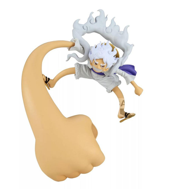Figura Banpresto One Piece Monkey D. Luffy Fl Gear 5 Vol.4 12cm Hover Image