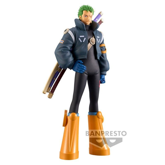 Figura Banpresto: One Piece Dxf Grand Line Series Egghead Roronoa Zoro Hover Image