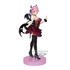 Figura Banpresto Re: Zero Starting Life In Another World Espresto Clear & Drssey Ram Special Color Ver. 22cm