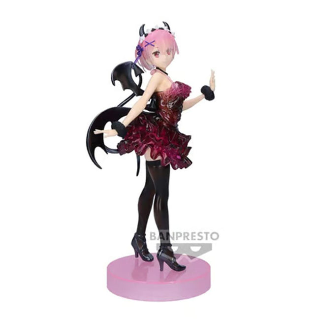 Figura Banpresto Re: Zero Starting Life In Another World Espresto Clear & Drssey Ram Special Color Ver. 22cm Hover Image