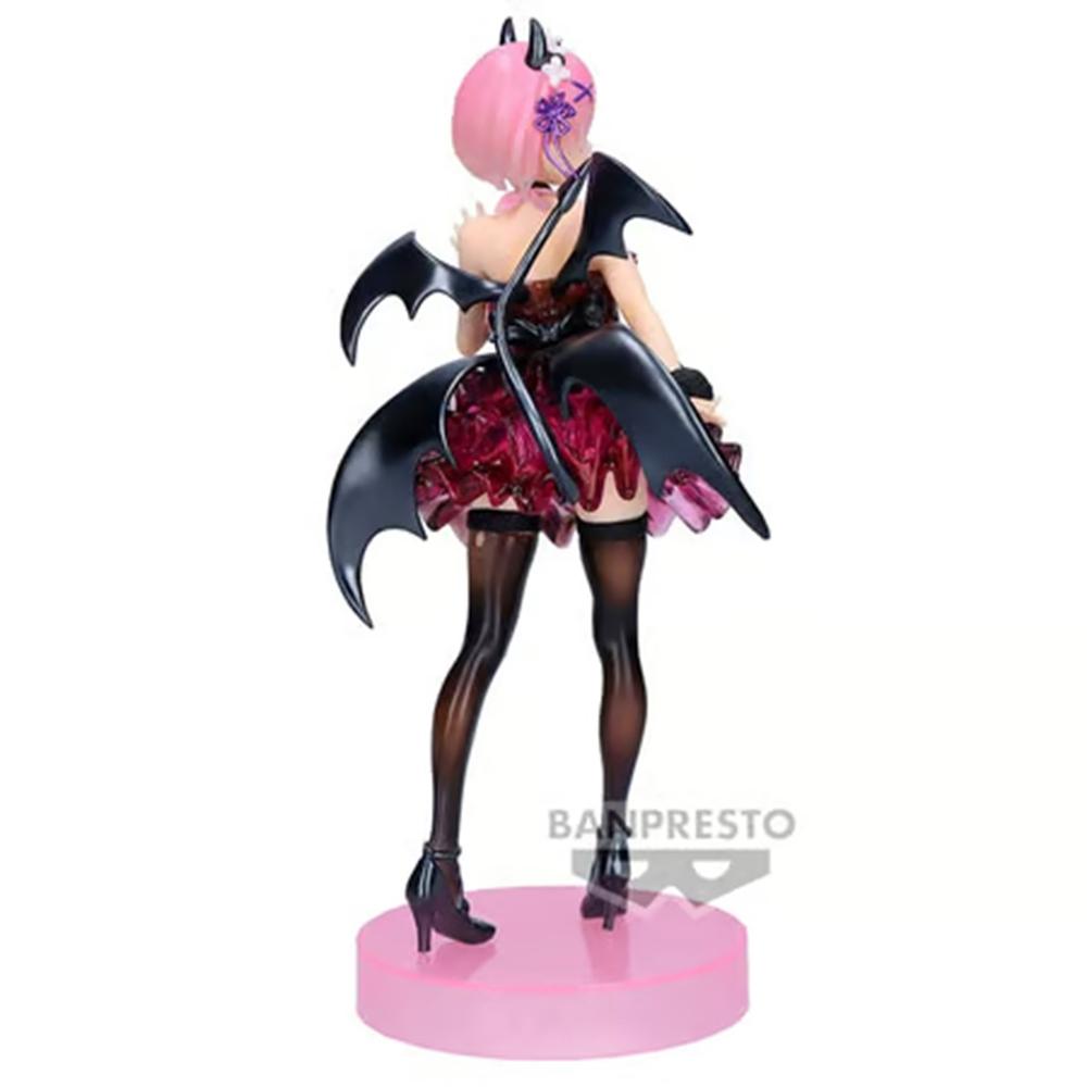 Figura Banpresto Re: Zero Starting Life In Another World Espresto Clear & Drssey Ram Special Color Ver. 22cm