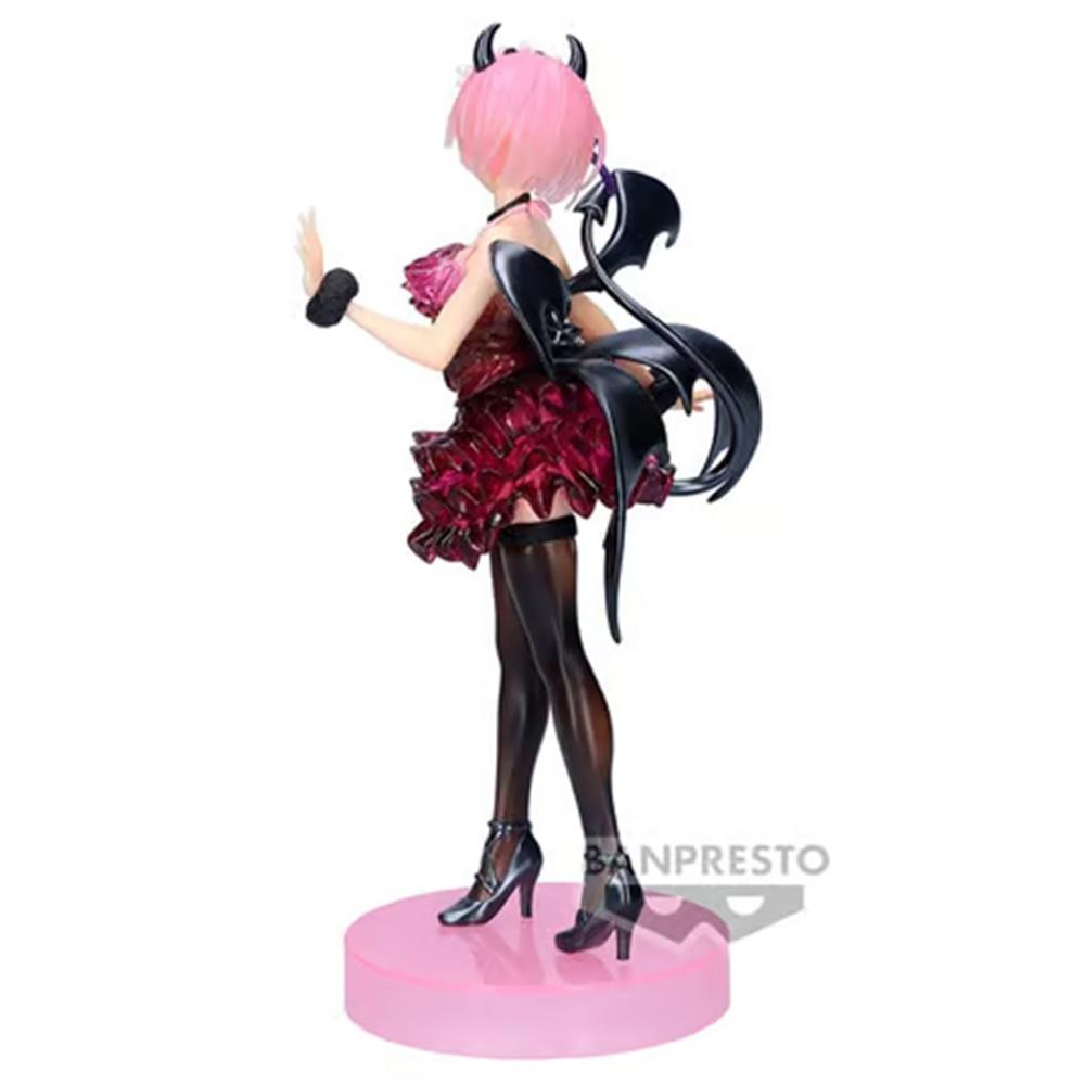 Figura Banpresto Re: Zero Starting Life In Another World Espresto Clear & Drssey Ram Special Color Ver. 22cm