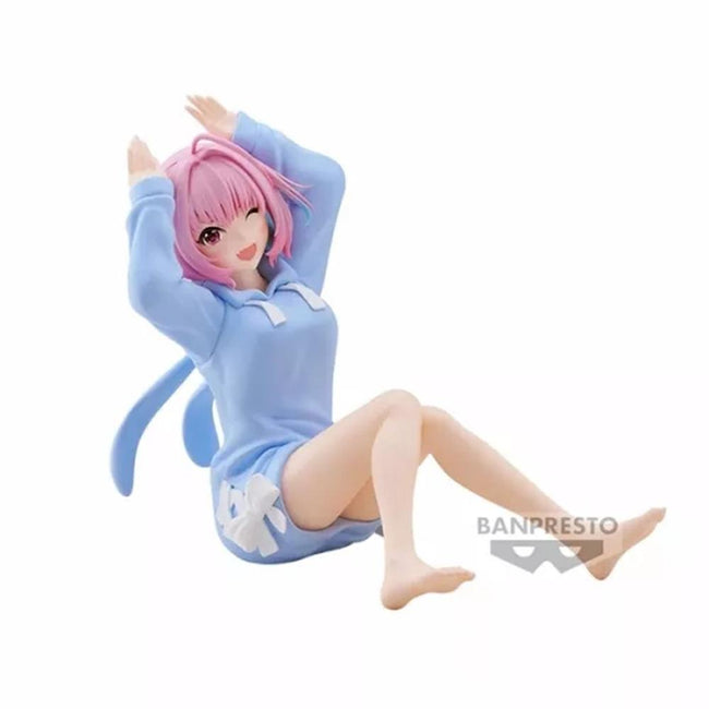 Figura Banpresto The Idolmaster Cinderella Girls Relax Time Riamu Yumeni 10cm Hover Image