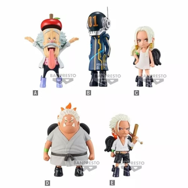 Figura Banpresto One Piece World Collectable Egg Head 4 1 De 7cm Unidad Aleatoria Hover Image