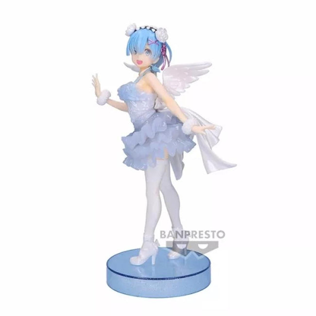Figura Banpresto Re: Zero Starting Life In Another World Espresto Clear & Drssey Rem Special Color Ver. 22cm Hover Image