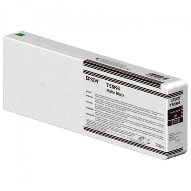 Cartucho Tinta Epson T55k800 Ultrachrome Hdx - Hd Matte Black 700ml Hover Image