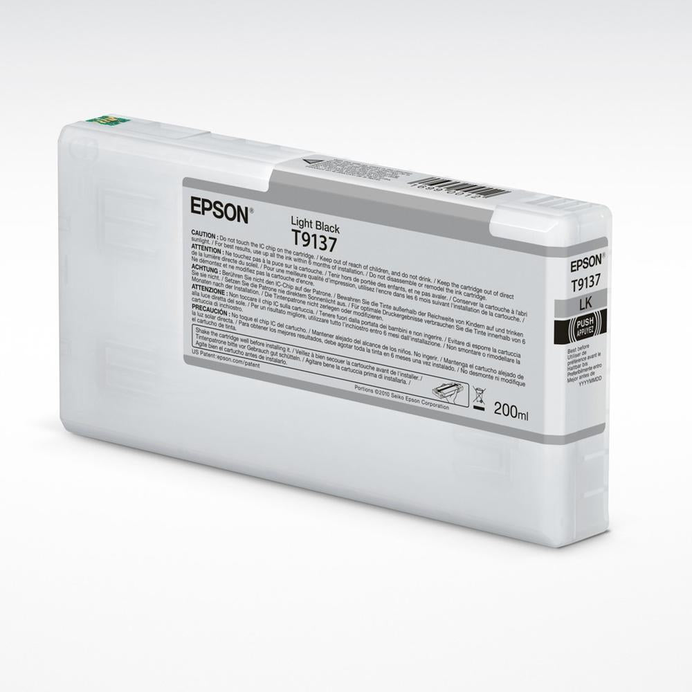 Cartucho Tinta Epson T9137 Light Black 200ml