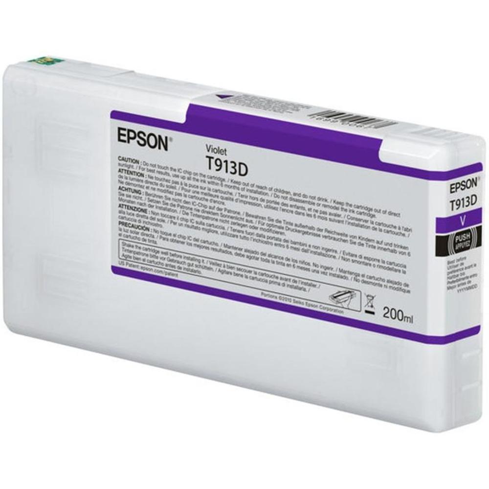 Cartucho Tinta Epson T913d Violeta 200ml