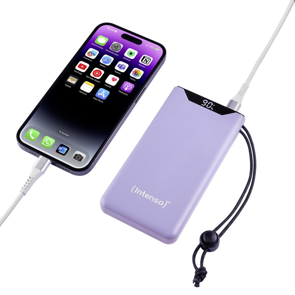 Powerbank Intenso F10000 Lila 10000 Mah