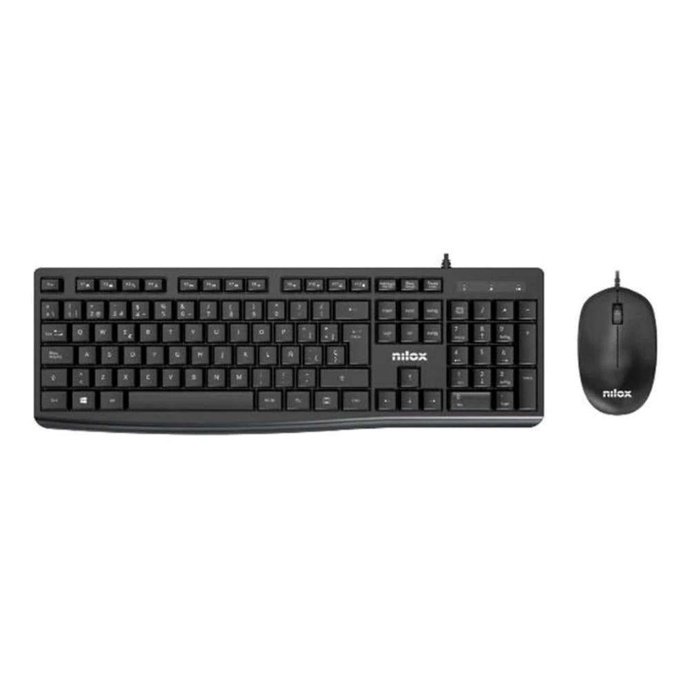Teclado + Raton Nilox Nxkme0012 Negro