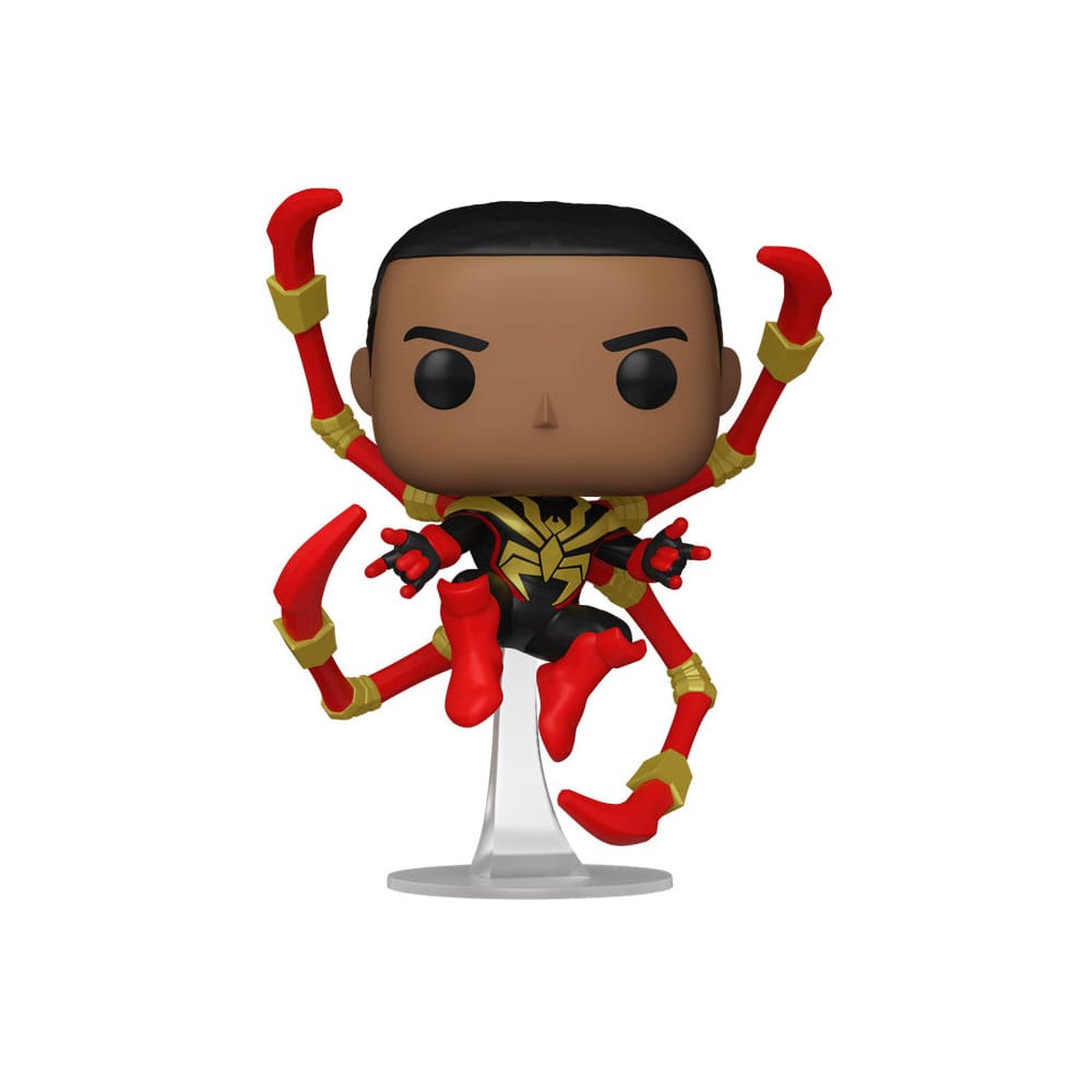 Funko Pop Marvel Spider - Man Comics Miles Morales Iron Spider W - Chase Aleatorio