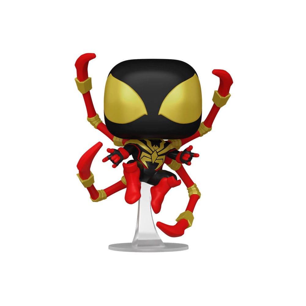 Funko Pop Marvel Spider - Man Comics Miles Morales Iron Spider W - Chase Aleatorio