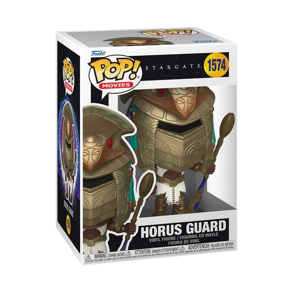 Funko Pop Movies: Stargate Horus Guard Metallic Hover Image