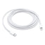 Cable Usb Tipo C A Lightning Apple 2m - Macho - Macho - Blanco