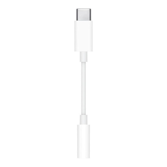 Cable Usb Tipo C A Jack 3.5mm Apple Macho - Hembra Blanco Hover Image