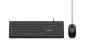 Phoenix Combo Teclado Multimedia + Ratón Con Cable Usb 1200dpi