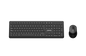 Phoenix Combo Teclado Multimedia + Ratón Inalámbrico Con Receptor Usb 1600dpi