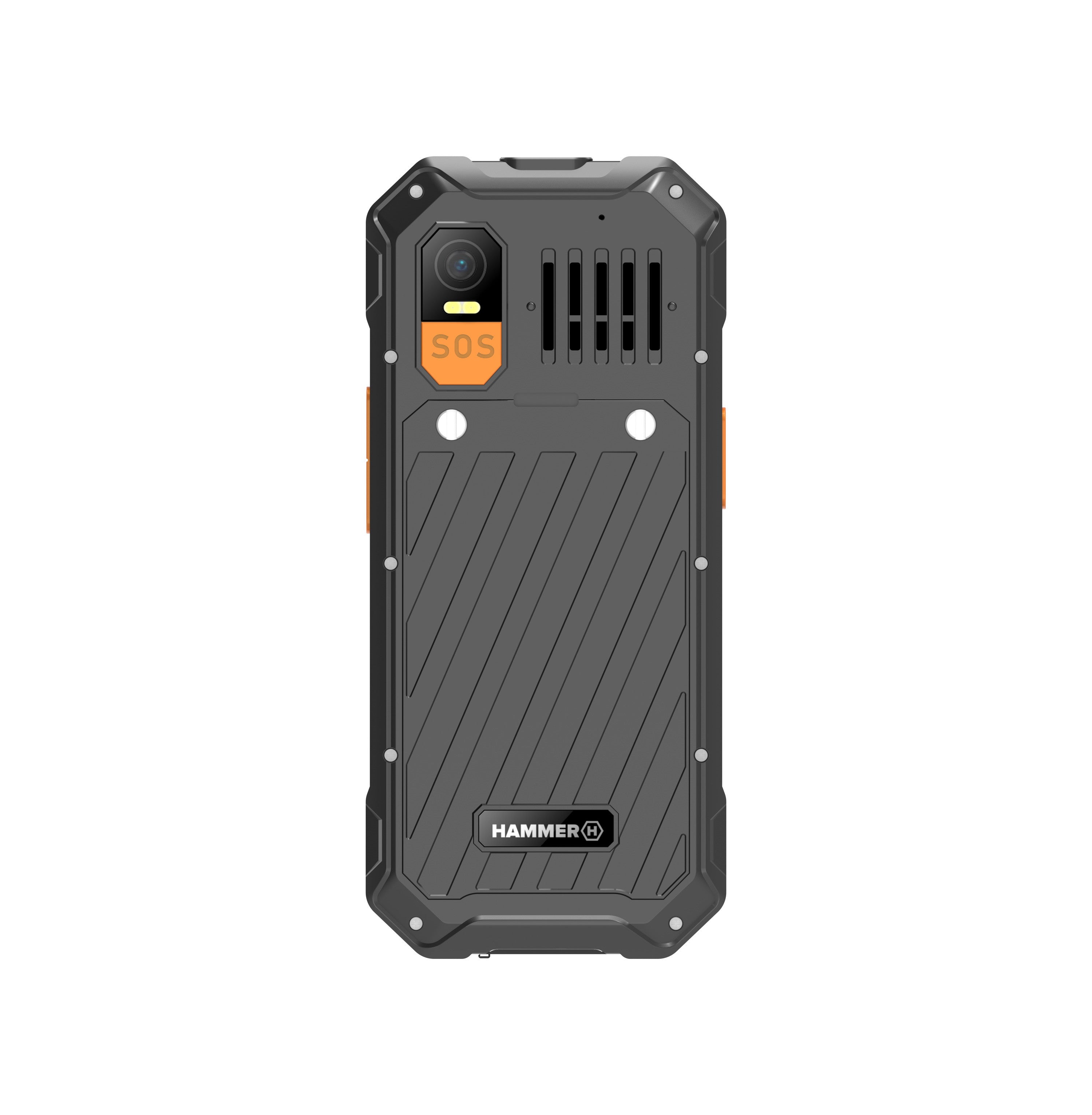 Telefono Movil Rugerizado Hammer 6 2.4 Pulgadas - 4g - Negro