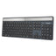 Teclado Inalambrico Targus Akb868es Ecosmart Solar Keyboard Antimicrobiano Bluetooth Full Size Usb - C Negro
