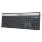 Teclado Inalambrico Targus Akb868es Ecosmart Solar Keyboard Antimicrobiano Bluetooth Full Size Usb - C Negro