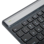 Teclado Inalambrico Targus Akb868es Ecosmart Solar Keyboard Antimicrobiano Bluetooth Full Size Usb - C Negro