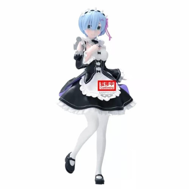 Figura Banpresto Re: Zero Starting Life In Another World Glitter & Glamours Rem Maid Ver. 24cm Hover Image