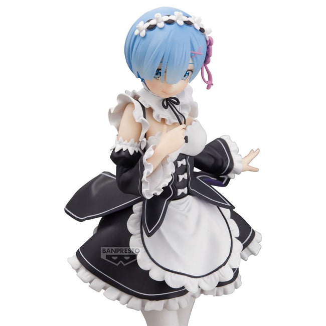 Figura Banpresto Re: Zero Starting Life In Another World Glitter & Glamours Rem Maid Ver. 24cm Main Image