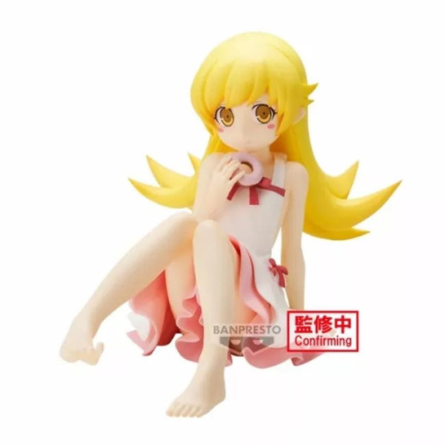 Figura Banpresto Nisioisin Monogatari Series Relax Time Shinobu Oshino 13cm Hover Image