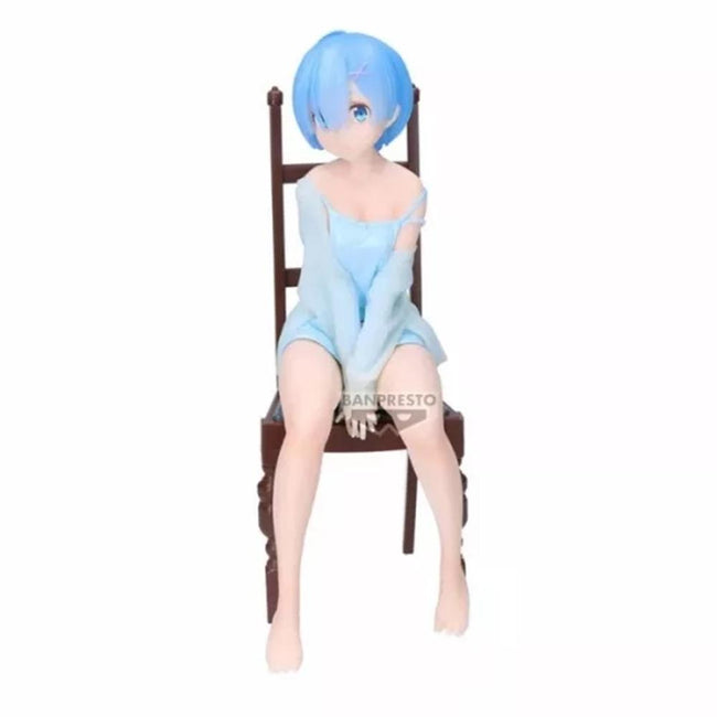 Figura Banpresto Re: Zero Starting Life In Another World Relax Time Rem Another Color Ver. 20cm Hover Image