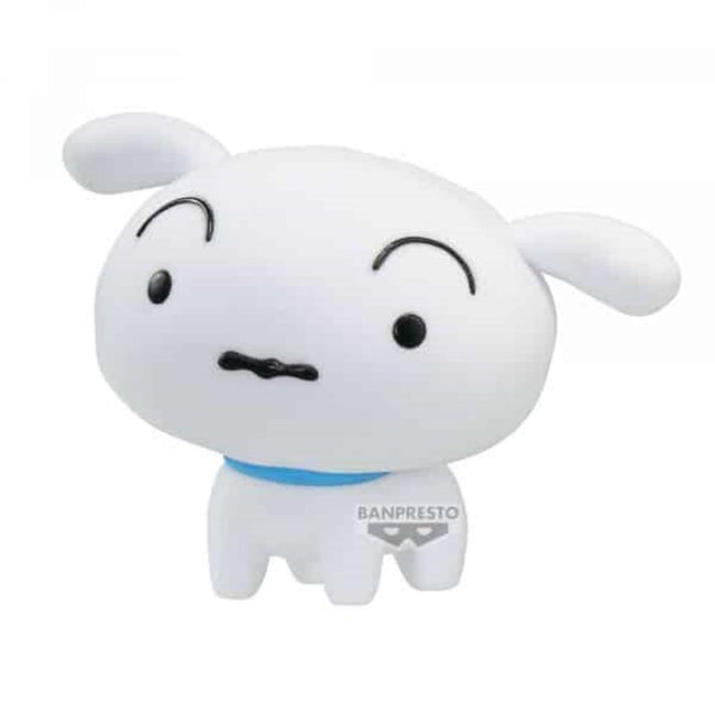 Figura Banpresto Crayon Shinchan Fluffy Puffy Shiro (nevado) Ver.a 8cm Hover Image