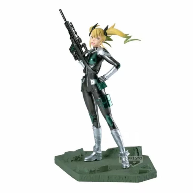 Figura Banpresto Kaiju No. 8 Kikoru Shinomiya The Metallic 16cm Hover Image