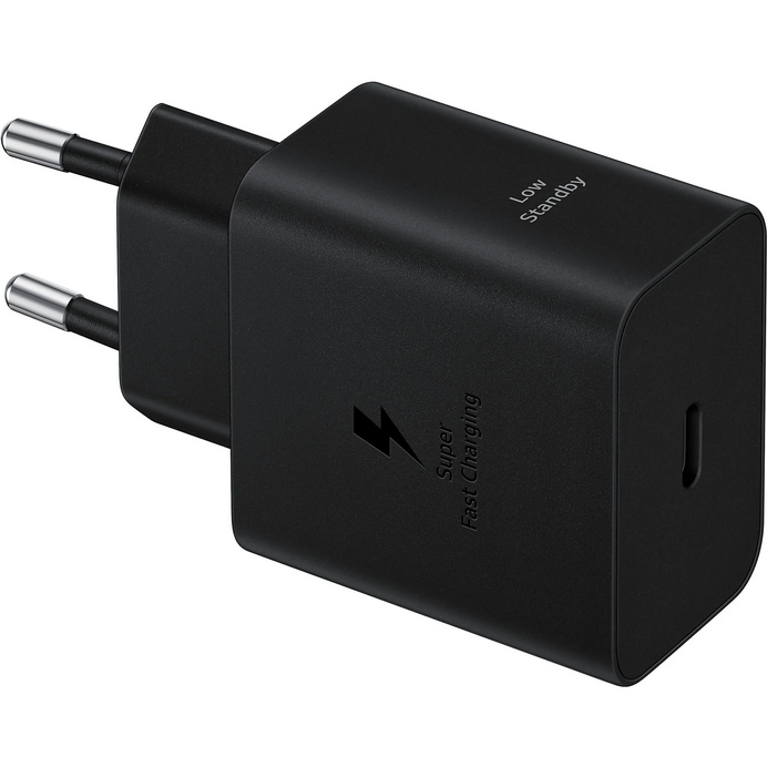 Cargador Samsung Usb - C 45w Negro Con Cable Ep - T4511xbegeu