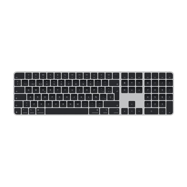 Teclado Apple Magic Keyboard Inalambrico Touch Id + Numerico Teclas Negras Hover Image