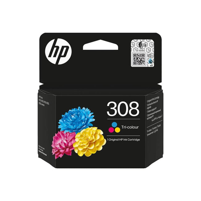 Hp Cartucho 308 Color Cian - Magenta Y Amarillo 120 P Hover Image