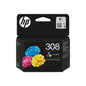 Hp Cartucho 308 Color Cian - Magenta Y Amarillo 120 P