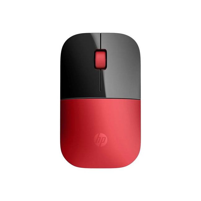 Ratón Inalambrico Hp Z3700 Ambidiestro Rf Optico Rojo Y Negro Hover Image