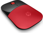 Ratón Inalambrico Hp Z3700 Ambidiestro Rf Optico Rojo Y Negro
