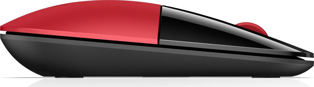 Ratón Inalambrico Hp Z3700 Ambidiestro Rf Optico Rojo Y Negro