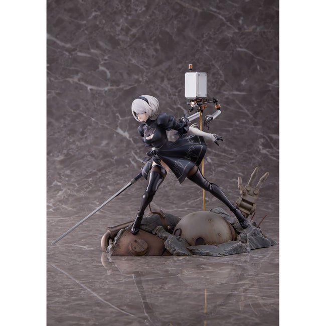 Figura Aniplex 2b Deluxe Edition Statue 20 Cm Nier Automata Ver.1.1a 1 - 7 Scale Hover Image