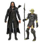 Surtido De Figuras Diamond Collection El Seor De Los Anillos Series Deluxe Action Aragorn Y Orco De Moria (6)