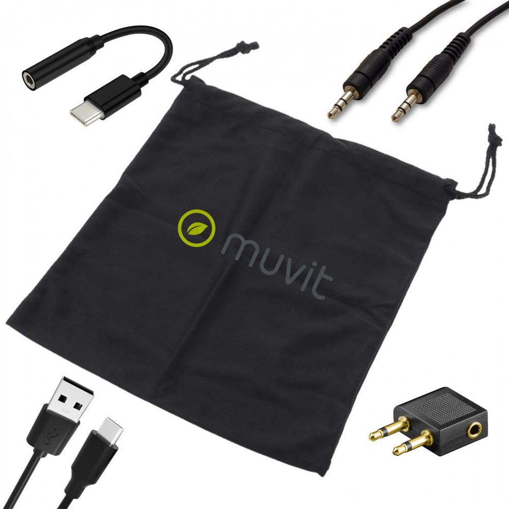 Auriculares Muvit Anc Inalambrico Blanco