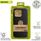Funda Muvit Recycletek Liquid Silicone Para Apple Iphone 16 Pro Max Negra