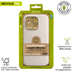 Funda Muvit Recycletek Liquid Silicone Para Apple Iphone 16 Pro Max Nude