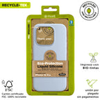 Funda Muvit Recycletek Liquid Silicone Para Apple Iphone 16 Pro Azul Cielo