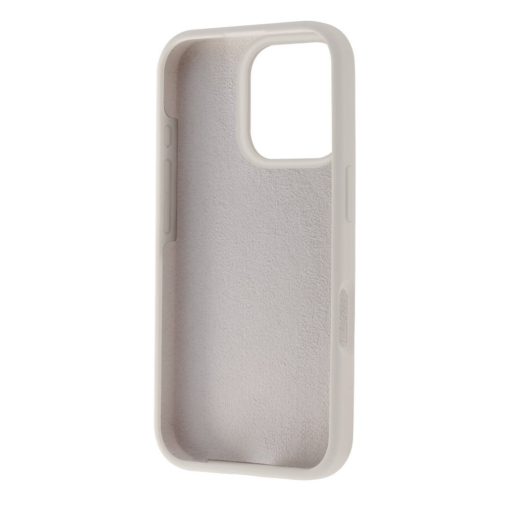 Funda Muvit Recycletek Liquid Silicone Para Apple Iphone 16 Pro Nude