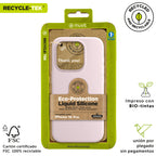 Funda Muvit Recycletek Liquid Silicone Para Apple Iphone 16 Pro Rosa