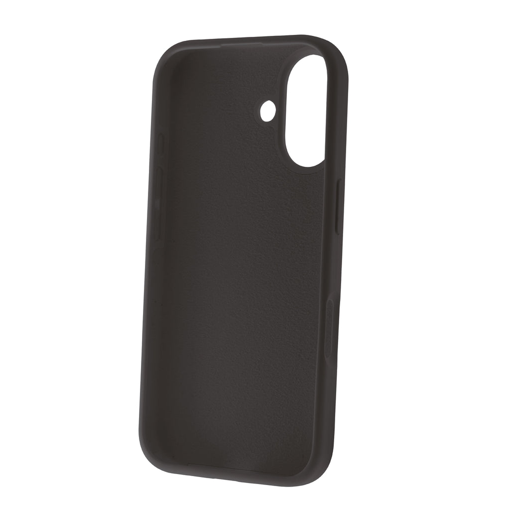 Funda Muvit Recycletek Liquid Silicone Para Apple Iphone 16 Negra