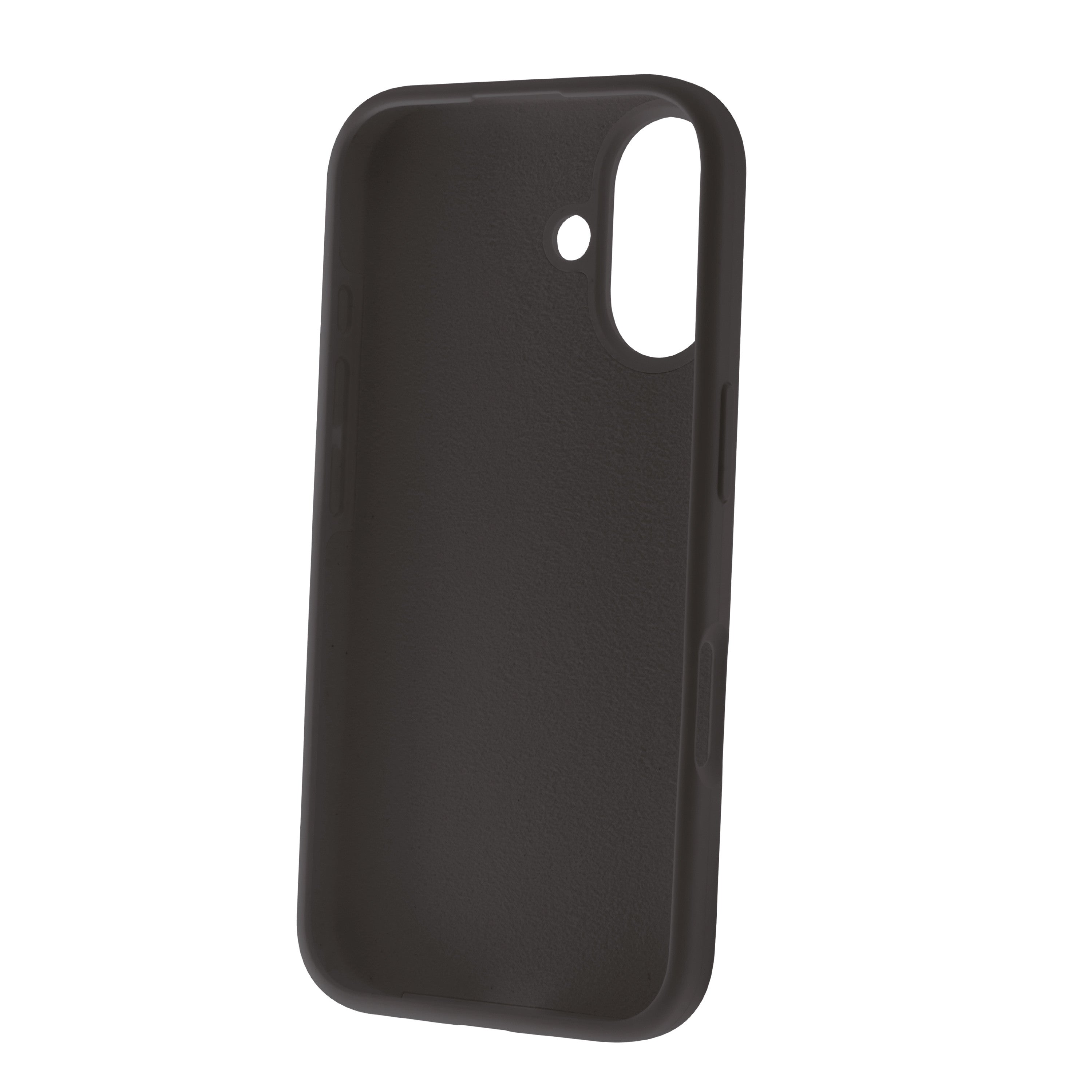 Funda Muvit Recycletek Liquid Silicone Para Apple Iphone 16 Negra
