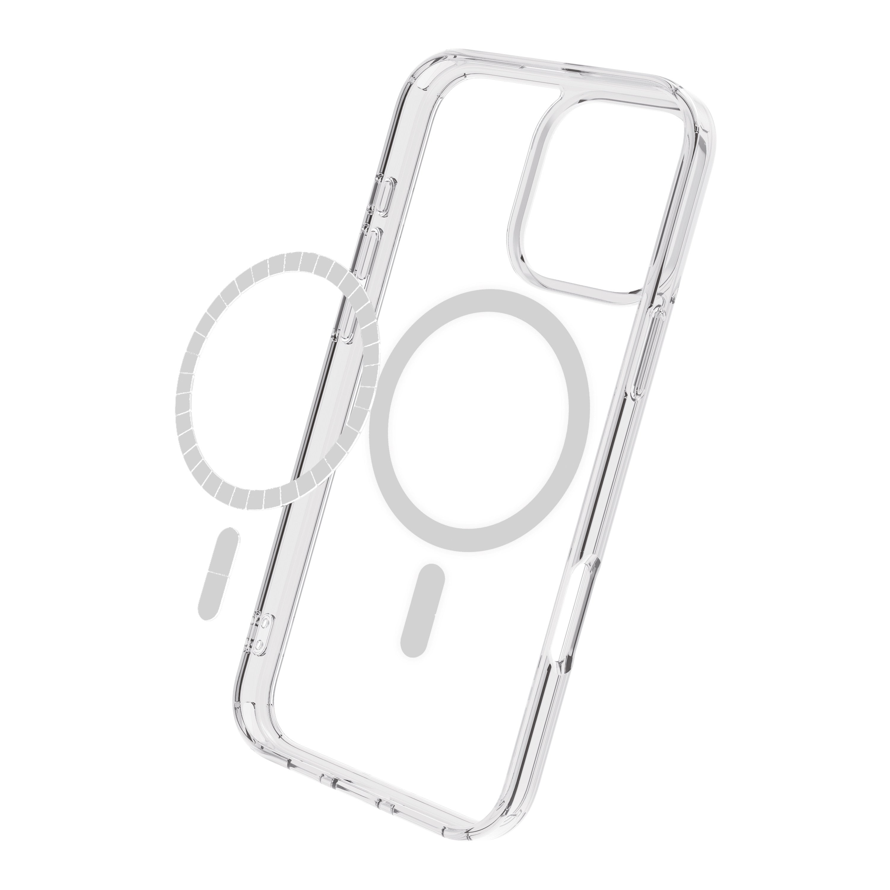 Funda Muvit Recycletek Magsafe Para Apple Iphone 16 Pro Transparente