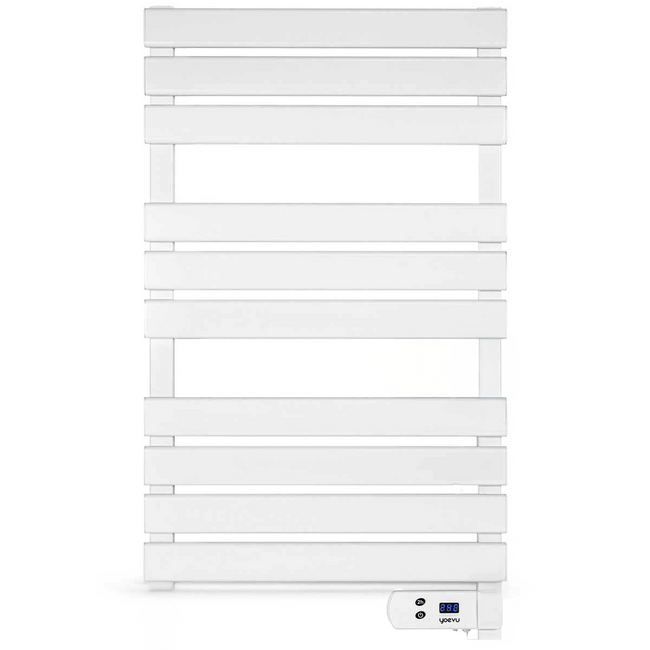 Yoevu - Radiador Toallero Eléctrico Bajo Consumo 500w Ip24 Blanco Hover Image